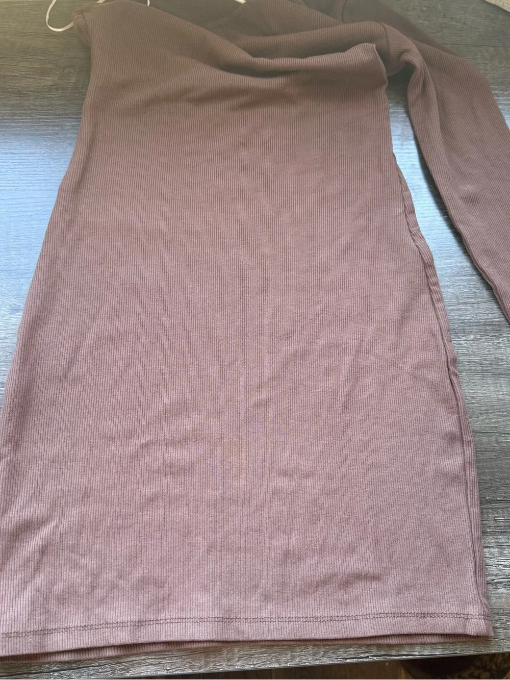 NWT Princess Polly haya mini dress Brown one shoulder mini dress sz 2